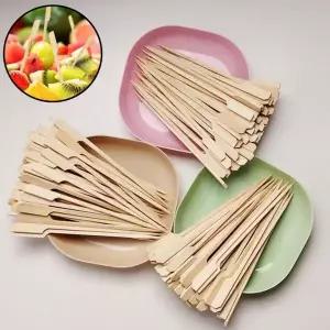 주방용 손잡이 꼬지 200개입 해산물 바비큐 오뎅 꼬지 오뎅 꼬치