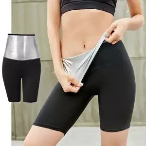 하이웨이스트 뱃살땀복 5부레깅스 복부 필라테스 헬스 (HSJ-WFHEZHF