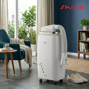 [신발건조키트로 편리하게] 신일 19L 대용량 이동식 인공지능 제습기 SDH-PM360