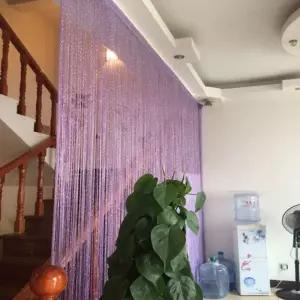 고급 비즈발 커튼 재료 가리개 만들기 중국집 파티션