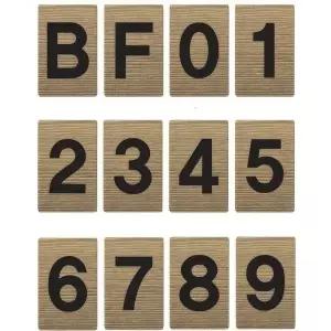 건물층수 호수 번호판 번호표시 문 나무 방번호 12종 표시판 호실판