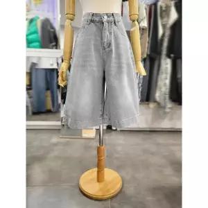 [밸리걸] 세이브존01 봄 여름 워싱 연청 버뮤다 데님 팬츠 804680 (S48101672)