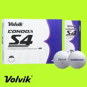 콘도르 S4 듀얼코어 우레탄 4피스 골프공 12구