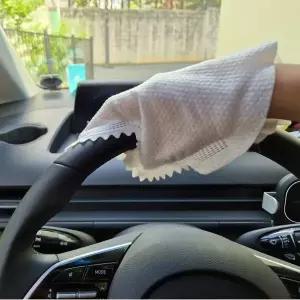 정전기 청소장갑 10P 부직포 먼지제거