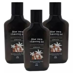 알로에베라 태닝오일 부드럽게 빛나는 브론징 3개썬텐 하와이안 썬탠 태닝 썬오일 휴양지 야외