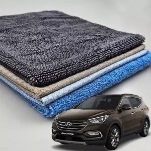 [RIZPICK]TBZ 싼타페더프라임 자동차세차타월 세트 유리 광택 자동차세차용품