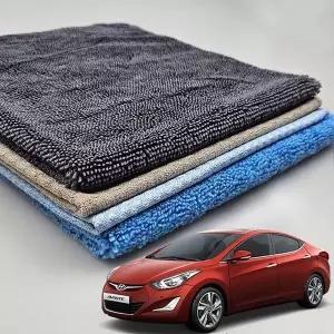 [RIZPICK]TBZ 아반떼AD 자동차세차타월 세트 유리 광택 광택타월