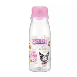 마이멜로디 쿠로미 넷플릭스 우유병모양 클리어보틀 679896소풍물병 유치원 키즈 어린이 캐릭터