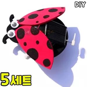 무당벌레 태양광 진동로봇 만들기 키트 DIY 세트 초등 과학 실험 과학의날