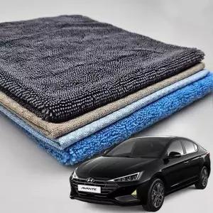 [RIZPICK]ToB 더뉴아반떼AD 자동차세차타월 세트 유리 광택 세차용품세트