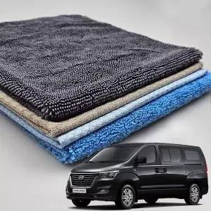 [RIZPICK]TBZ 더뉴그랜드스타렉스 자동차세차타월 세트 유리 광택