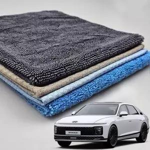 [RIZPICK]TBZ 그랜저GN7 자동차세차타월 세트 유리 광택 세차용품세트