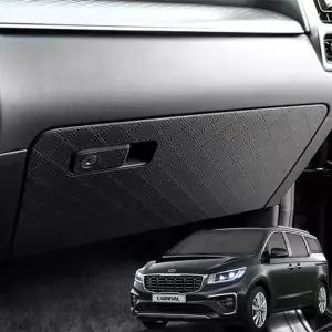 [RIZPICK]TBZ 가죽 글로브박스커버 더뉴카니발 스크래치방지몰딩