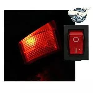 [RIZPICK]자동차 튜닝 스위치 사각 LED 전원 버튼