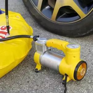 차량용 에어펌프 35L LED 장착 컴프레셔 시가잭 공기주입기