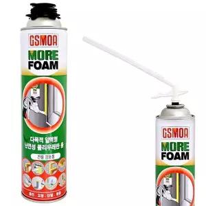 [RIZPICK]발포우레탄폼 난연충진 단열제폼건 스프레이 750ml