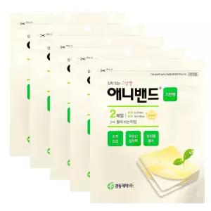 습윤밴드 경동 애니밴드 잘라쓰는 타입 기본형 2매 x5개 상처 진물 흡수 재생 드레싱개