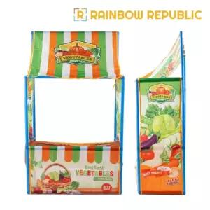 PV 야채 가게 텐트공간놀이집 어린이 하우스 놀이