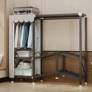 공간활용 원룸 폴딩 슬라이딩장 가구 드레스룸 캐비닛