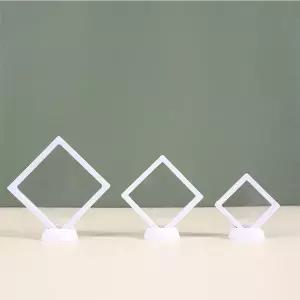 악세사리 필름 액자 케이스 화이트 중 굿즈 전시