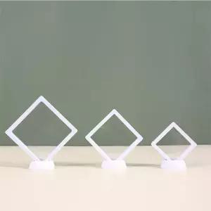 악세사리 필름 액자 케이스+받침 화이트 중 굿즈 전시