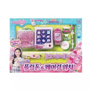 시크릿쥬쥬 플립폰&페어링 워치 연동 시계 스트랩 팩트 캐릭터 소품 선물