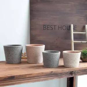 미니 실린더 14x12cm 다육토분 이쁜화분소형 선인장 예쁜 인테리어 이쁜 빈화분 빈티지 토기 이태리 이탈리