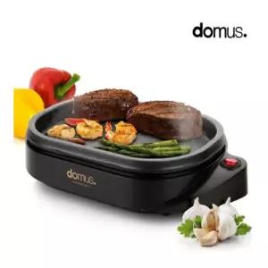 도무스 낭만 전기그릴 DG-704HY 1인 미니그릴고기팬 사각 스테이크 그릴 후라이 가정용