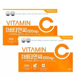 비타민c 광동 비타민c 항산화 고함량 대용량 온가족용 항산화 아스코르빈산 240정 X2개