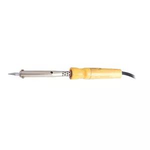 엑소-일자형 나무인두(220V) JY-21005 100W (1EA)납땜기 작업 조립 인두 용접 공구