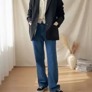 [하프클럽/다잇템]여성 사계절용 데일리 나팔 데님진