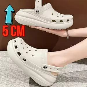 5cm 키높이 샌들 통굽 여름 물놀이 아쿠아 파츠