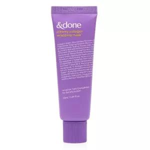 앤던 크리미 콜라겐 랩핑 마스크 50ml /콜라겐수70%/ 탄력 톤업 / 스킨플럼핑 효과