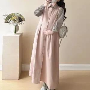 맘콩 조끼원피스임부복 산부 산부옷 여름 하객룩 부복 오임 출근 쇼핑몰 만삭 신선물