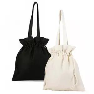 심플한 무지 캔버스 데일리 에코백 캔버스 소재 가방