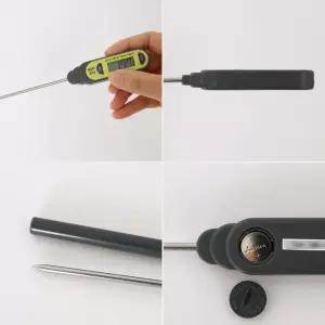 자동전원꺼짐 디지털 탐침 온도계 요리측정기식품 요리용 식품용 제과제빵 주방 다용도 막대형 바베큐 베이