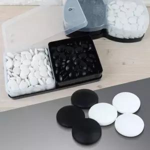 육형제 바둑알 18호 21호 320개 돌+바둑통세트 육바둑 용품 어린이 육알 알통 가정용