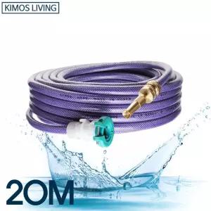 (무독)워터샷 호스세트 20M 물호스 분사기 호수 원예 고압 세차용 정원용 릴호스 호스