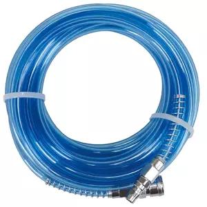 코리아뉴매틱 우레탄연질파워호스 8x4.5x15M 투명청색 (1EA)에어용품 공구부품 에어건 콤프레셔 연결 다목