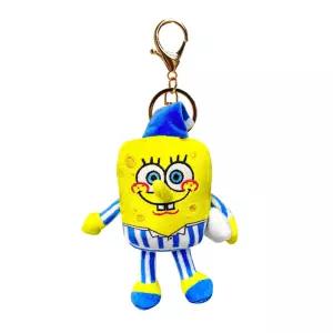 네모바지 스폰지밥 가방고리 파자마ver.-귀여운인형 악세사리 걸이 장식 키홀더 캐릭터 봉제