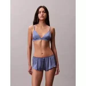 [Calvin Klein]CK 여성 새틴 트라이앵글 브라렛 SET (QF8392AD-QF8395-44J) 725292