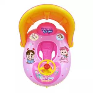 헤이지니 파라솔 쿠션 보행기튜브물놀이용품 유아 물놀이 아동 손잡이 캐릭터 이용품 아이 아기