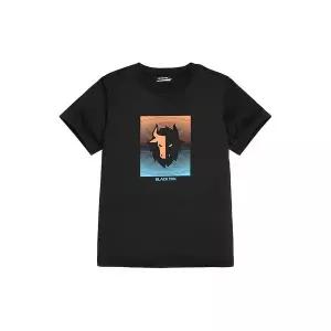 [아웃도어스/블랙야크]블랙야크 키즈 BKC퓨쳐 티셔츠 R1BKTSM2907-BK