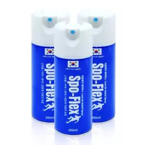 대일제약 스포플렉스 쿨 에어파스 200ml 스포츠 냉각 파스 3개