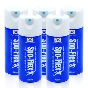 대일제약 스포플렉스 쿨 에어파스 200ml 스포츠 냉각 파스 5개