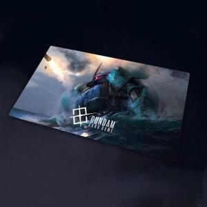 600x350mm 건담 자쿠 워리어 지온 듀케돔 트레이딩 카드 구프 GCG 만화 고무 게임