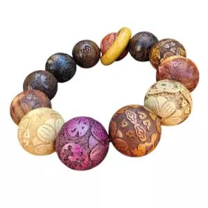 불교 염주 십이지신 12지 나무 기어봉 단주 새차 절 새선물 량용 걸이 기도 소원성취 부처님오신날 석가탄