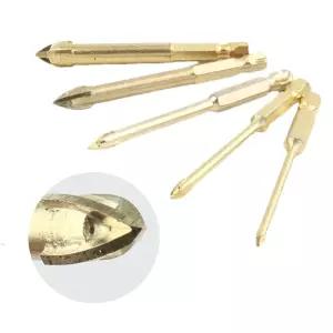 4날 임팩용 세라믹 만능드릴비트 5PCS 1세트1세트 팩용 드릴