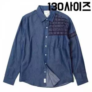 TBZ KING 별 프린트 청남방 130사이즈