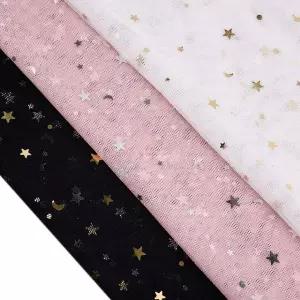 망사천 별과달 반짝이 원단 의류 306 테이블스커트 디자인 바구니